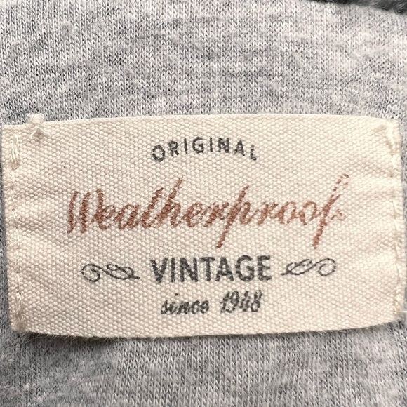 WEATHERPROOF Vintage Gray Frosty Tipped Sherpa Pullover Sweater Fleece - Sz Sml - Picture 4 of 8